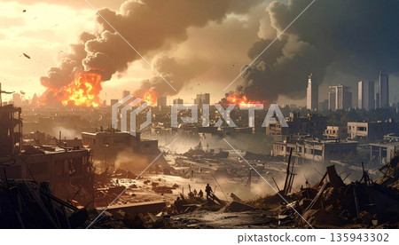 War image (AI generated image) 135943302