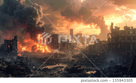 War image (AI generated image) 135943305