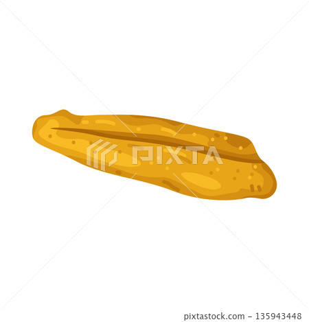 Illustration of Baked fish fillet 135943448