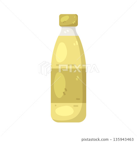 Illustration of rice vinegar bottle Illustration of rice vinegar bottle 135943463