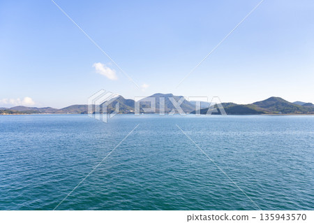 Scenery seen from the Shodoshima ferry 135943570