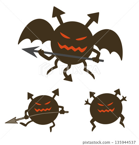 病毒插圖集。 135944537