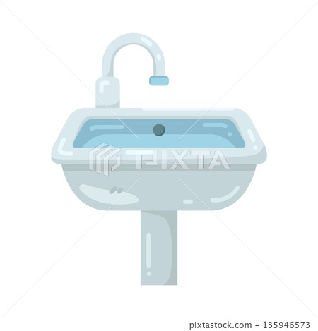 Illustration of sink 135946573