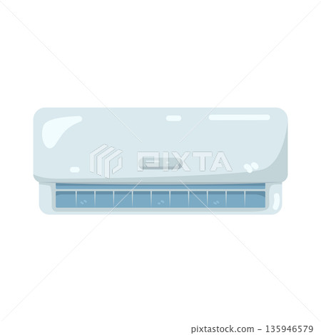 Illustration of air conditioner  135946579