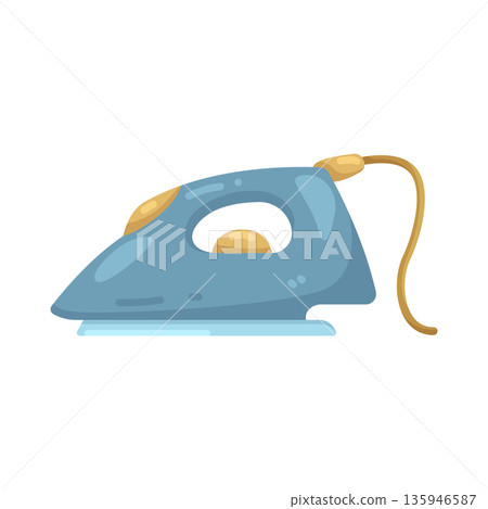Illustration of iron Illustration of iron 135946587
