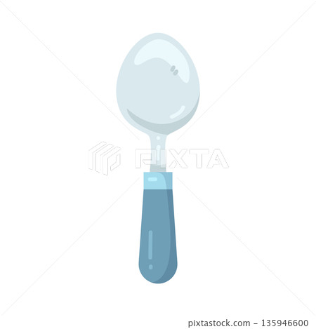 Illustration of spoon Illustration of spoon 135946600