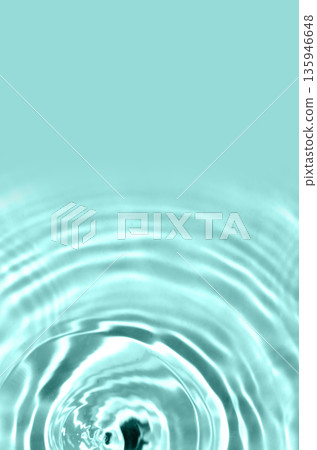 Background of a cosmetic liquid product. Micellar water or makeup remover. Copy space Background of a cosmetic liquid product. Micellar water or makeup remover. Copy space 135946648