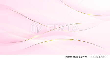 Abstract background design, modern pink and gold geometric element design. Abstract background design, modern pink and gold geometric element design. 135947069