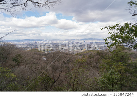 View from the hiking trail of the Hoshida Mountain Range (Hoshida Park) View from the hiking trail of the Hoshida Mountain Range (Hoshida Park) 135947244
