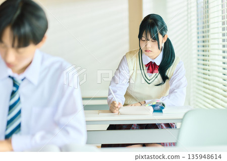 Preparatory school during class 135948614