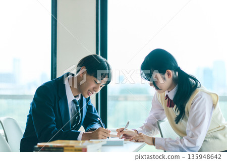 Preparatory school during class 135948642