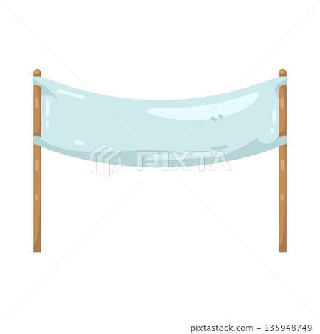 Illustration of protest banner Illustration of protest banner 135948749