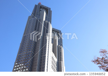 新宿區的天際線 新宿區的天際線 135948852