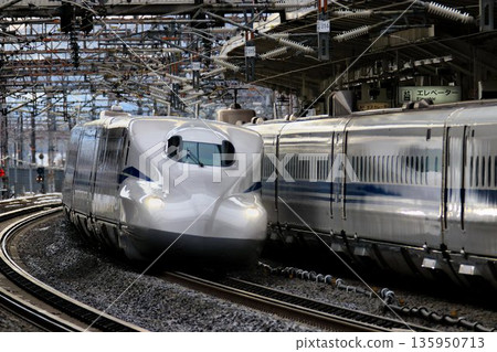 貫穿日本交通要道！ ！東海道新幹線N700S～米原站 135950713