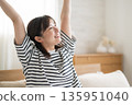 Woman waking up 135951040