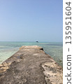 The road to Okinawa's crystal clear sea 135951604