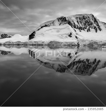 Antarctic mountains landscape , Antarctic mountains landscape , 135952085