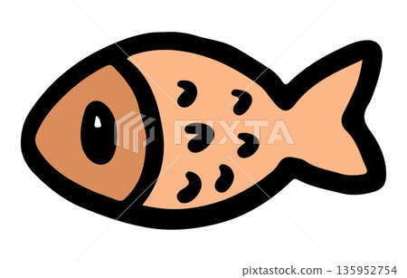 Hand drawn fish pancake for Japanese dessert, Asian snack, sticker, menu, restaurant, baking, lunch, dinner, recipe, ingredients, supermarket, grocery, cuisine, cook book, quick meal, cartoon Hand drawn fish pancake for Japanese dessert, Asian snack, sticker, menu, restaurant, baking, lunch, dinner, recipe, ingredients, supermarket, grocery, cuisine, cook book, quick meal, cartoon 135952754