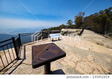 Mt Buffalo View in Victoria Australia Mt Buffalo View in Victoria Australia 135952919