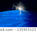 Blue Grotto on the island of Capri, Italy 135953123