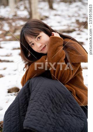 Beautiful Japanese women 135953683