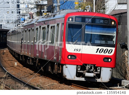 京急1000系列第二代第16代1185F不鏽鋼機身全包覆 京急1000系列第二代第16代1185F不鏽鋼機身全包覆 135954148