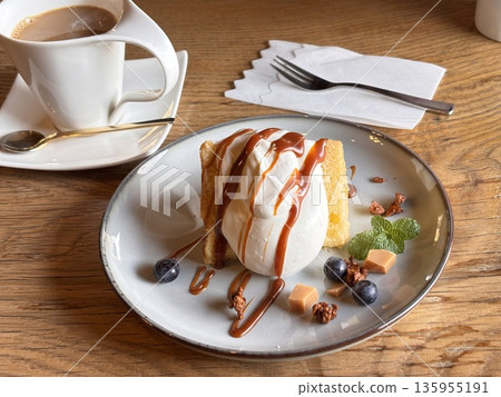 焦糖戚風蛋糕 135955191