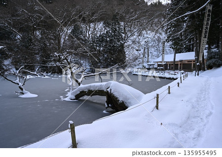 貝類池塘，冬季 135955495