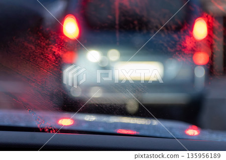 Transport concept, car driving outdoors Transport concept, car driving outdoors 135956189