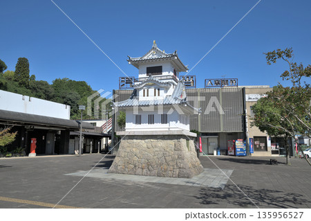 Hitoyoshi Station, Kumamoto Prefecture, Kyushu Railway Company (JR Kyushu) / Kumakawa Railway Station, Station Front Hitoyoshi Station, Kumamoto Prefecture, Kyushu Railway Company (JR Kyushu) / Kumakawa Railway Station, Station Front 135956527