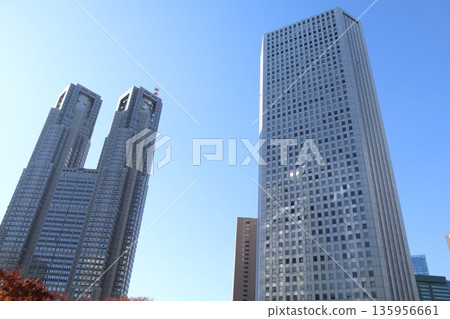 Shinjuku city skyline Shinjuku city skyline 135956661