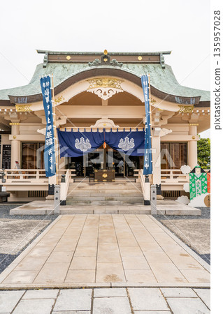 岡山神社,參拜殿(岡山城守護神:原名坂宮)岡山市北區石石町 岡山神社,參拜殿(岡山城守護神:原名坂宮)岡山市北區石石町 135957028