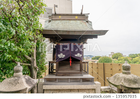 岡山神社，分社，天滿宮神社（岡山城守護神：原名坂織神社），岡山市北區石石町 135957035