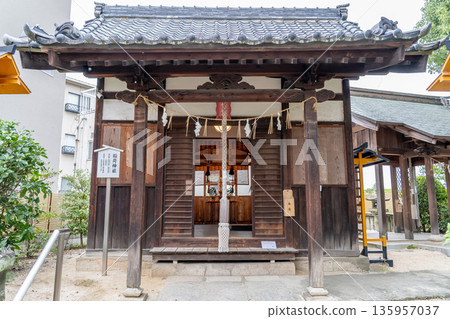 岡山神社、副神社、稻荷神社（岡山城守護神：原名坂宮神社）位於岡山市北區石石町 135957037
