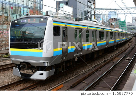 E233系列0型，Mari C3編組，房總塗裝，東京通用鐵路車輛中心 135957770