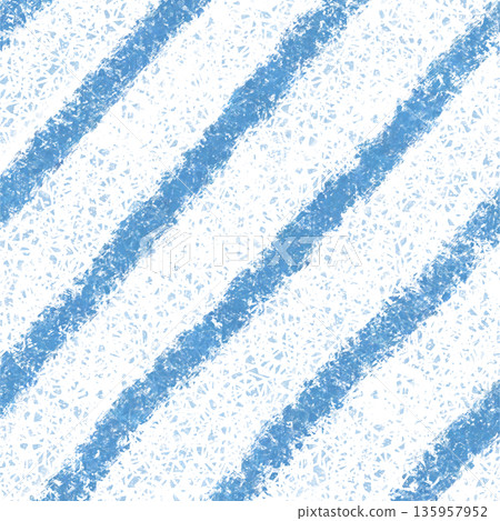 Blue textured hand drawn bias stripe background illustration Blue textured hand drawn bias stripe background illustration 135957952