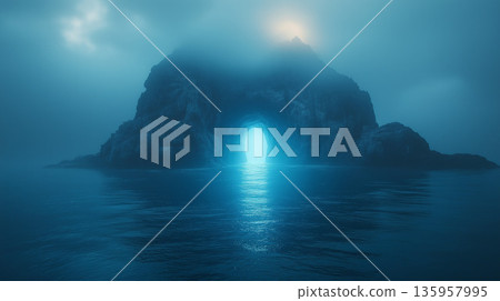 太空中美麗的行星 135957995