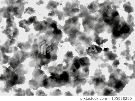 Ink painting style abstract ink texture white background illustration Ink painting style abstract ink texture white background illustration 135958290