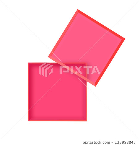 現代相框、禮盒、標題、亮粉紅色 現代相框、禮盒、標題、亮粉紅色 135958845