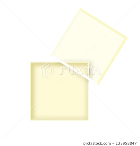 Modern frame gift box title pastel yellow Modern frame gift box title pastel yellow 135958847