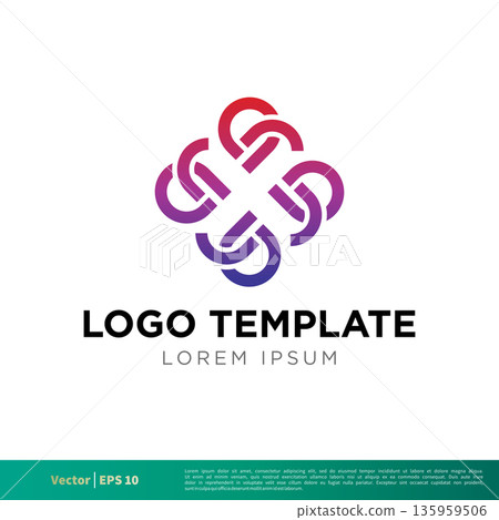 Ornamental Icon Vector Logo Template Illustration Design. Vector EPS 10. Ornamental Icon Vector Logo Template Illustration Design. Vector EPS 10. 135959506