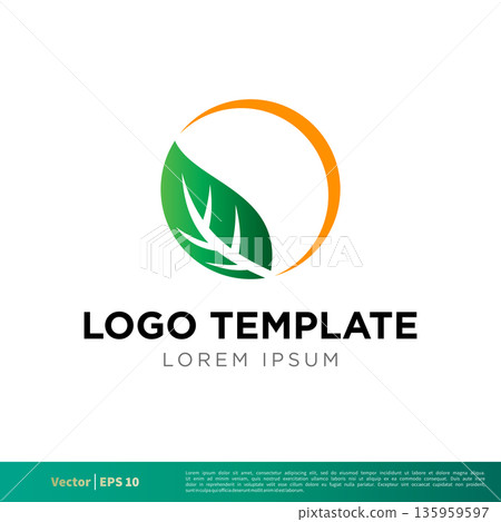 Nature Leaf Icon Vector Logo Template Illustration Design. Vector EPS 10. Nature Leaf Icon Vector Logo Template Illustration Design. Vector EPS 10. 135959597