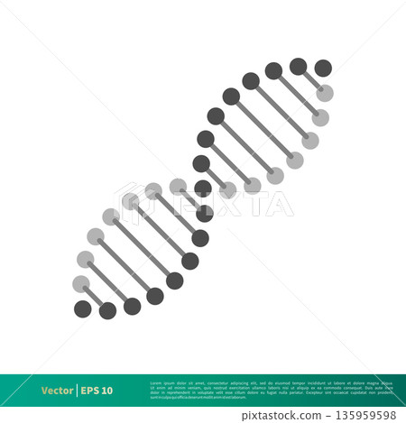 DNA Chromosome Icon Vector Logo Template Illustration Design. Vector EPS 10. DNA Chromosome Icon Vector Logo Template Illustration Design. Vector EPS 10. 135959598