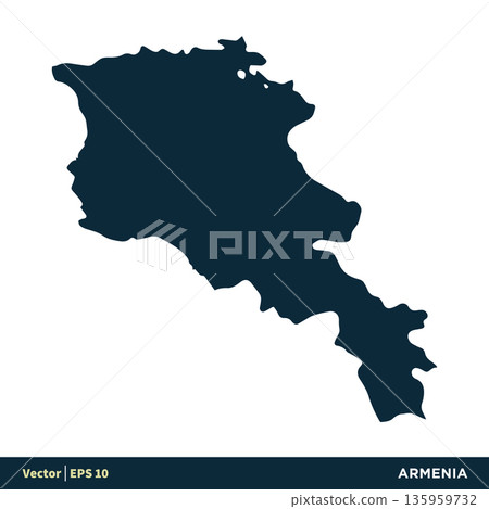 Armenia - Europe Countries Map Vector Icon Template Illustration Design Armenia - Europe Countries Map Vector Icon Template Illustration Design 135959732