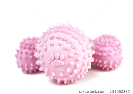 Dog toys isolated 135962885