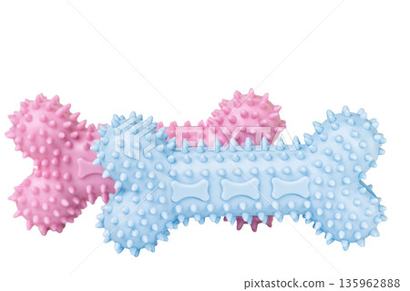 Dog toys isolated Dog toys isolated 135962888