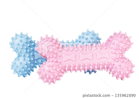 Dog toys isolated Dog toys isolated 135962890