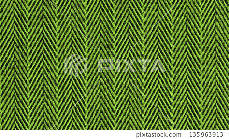 Elegant Green Knit Fabric Texture Background Artwork 135963913