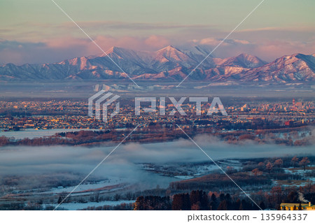 Storms and the Hidaka Mountains Storms and the Hidaka Mountains 135964337