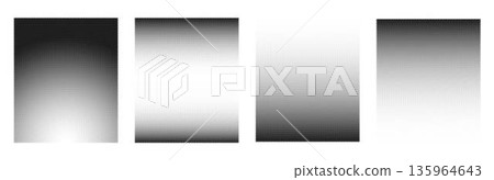 Noise grain background pointillism dots gradient pattern. Grain noise halftone or grainy texture. Vector Noise grain background pointillism dots gradient pattern. Grain noise halftone or grainy texture. Vector 135964643